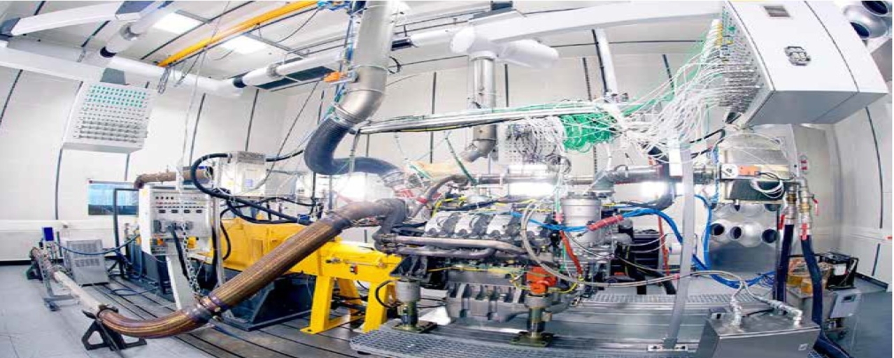 Gas- Massendurchflussmessung für Motorenprüfstände